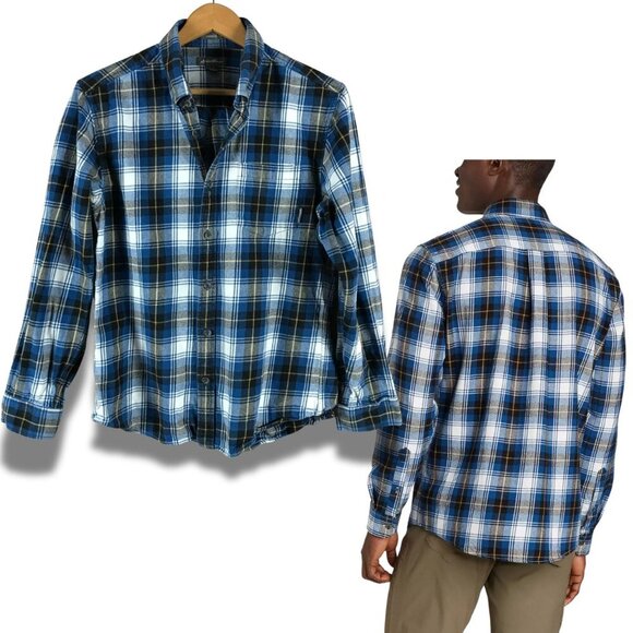 Eddie Bauer Other - Men's EDDIE BAUER Favorite Classic-Fit Thick Cotton Button-Down Shirt MEDIUM